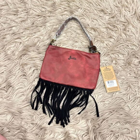 NWT Justin convertible cheetah print purse - Picture 2 of 2